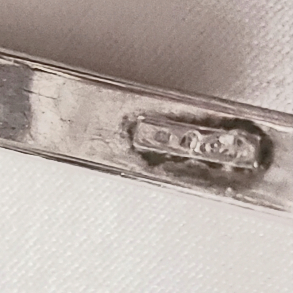 Sterling Silver Bracelet w/ Magnetic Clasp -  Interior Width 6.5" - Picture 6 of 6